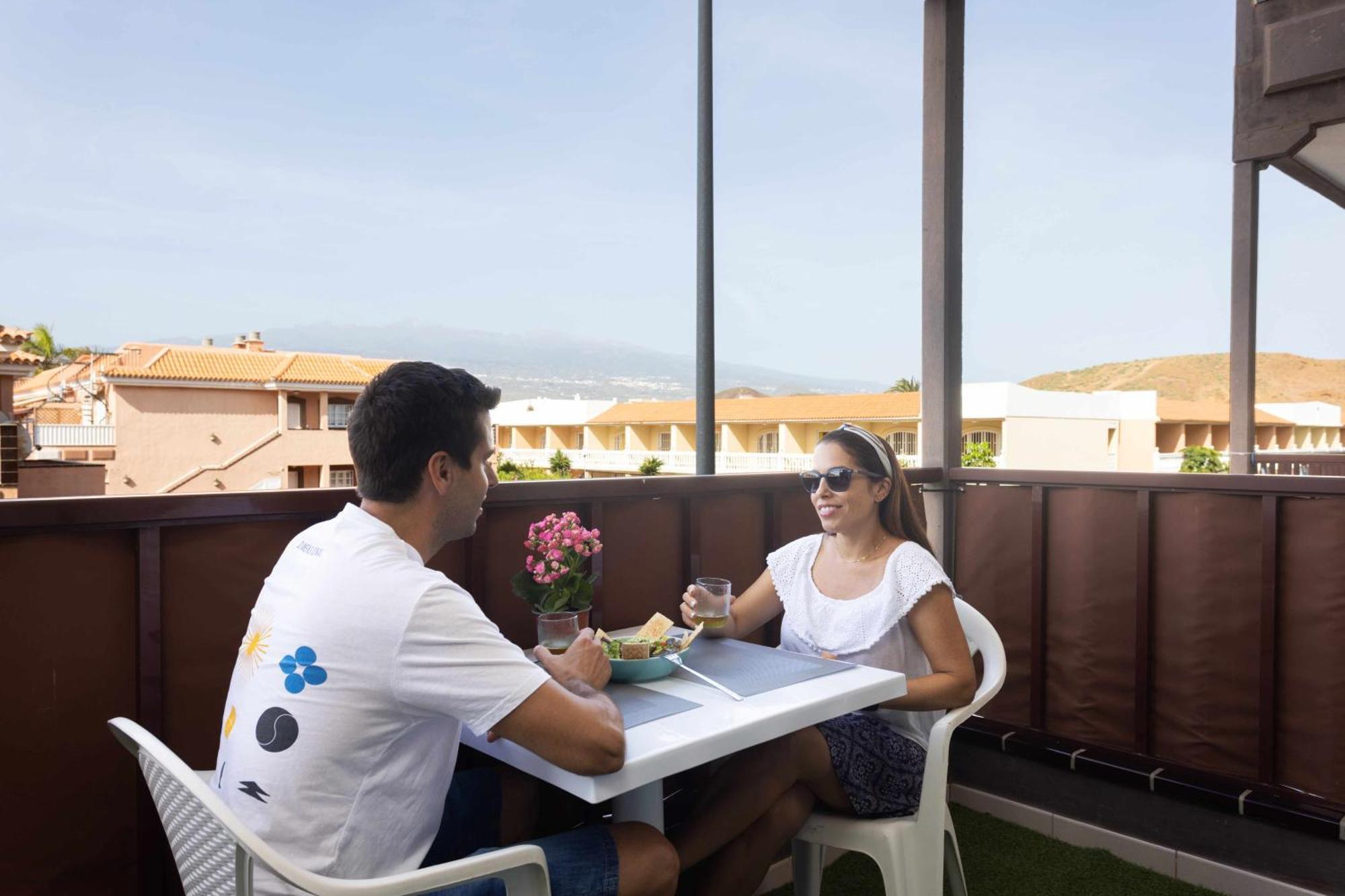 코스타델실렌시오 Agradable Piso Con Piscina & Playa Terraza Y Wifi 아파트 외부 사진